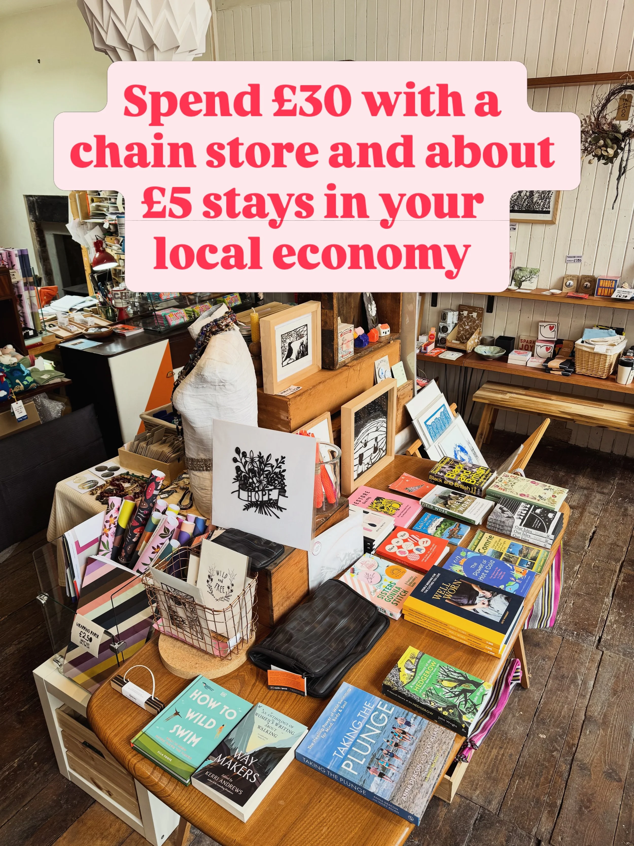 Shop small and start a revolution!
.