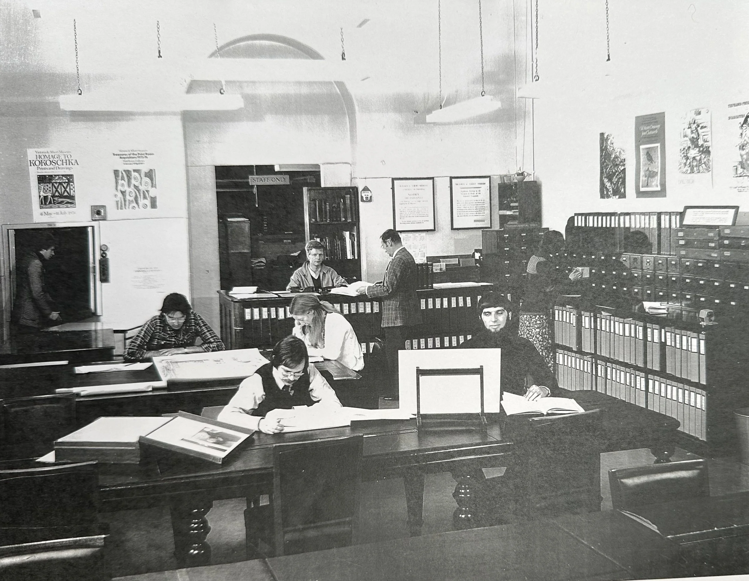 Mid 20thc archive photo of the spaces