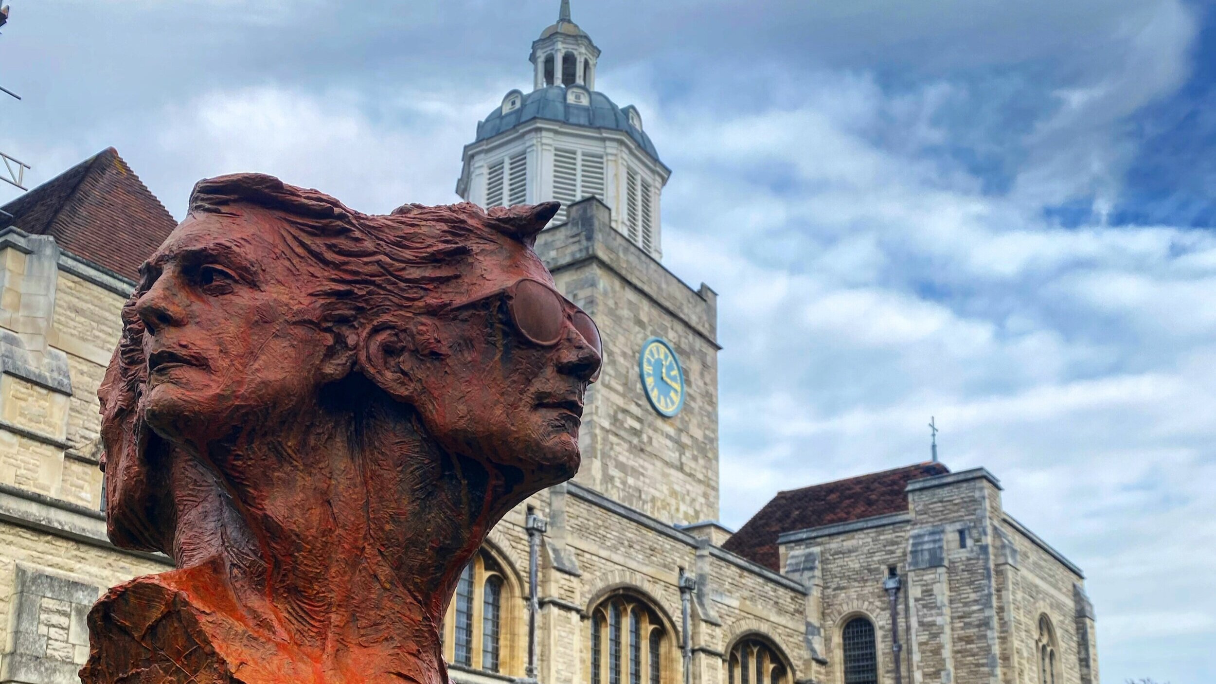 ‘Union’ by sculptor Vincent Gray, part of our exhibition ‘Leap of Faith’ open until 15 January 2021