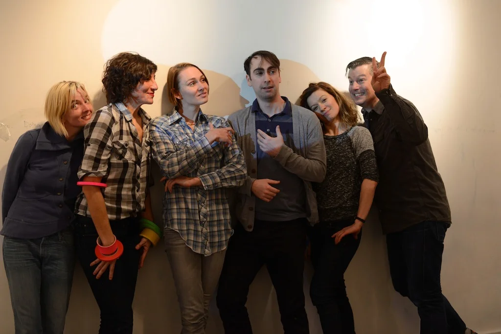 Heidi Strauss, Zoja Smutny, Kristy Kennedy, Luke Garwood, Valerie Calam, Jared MacSween. Photo by Guntar Kravis. 