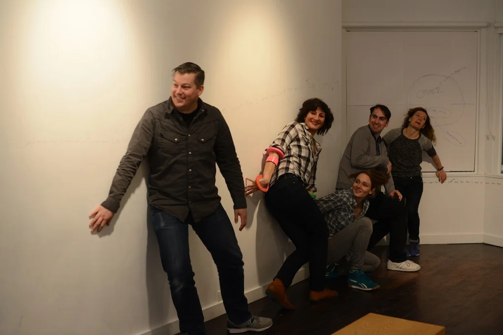 Jared MacSween, Zoja Smutny, Kristy Kennedy, Luke Garwood, Valerie Calam. Photo by Guntar Kravis. 