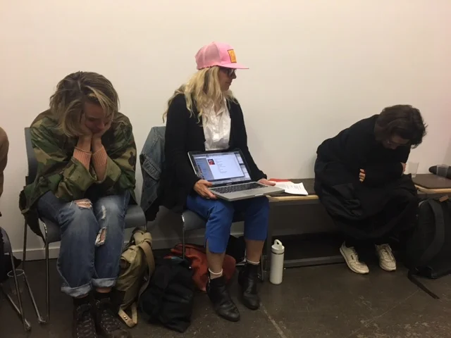 From the week- Ephemerality- Listening to Sight Unseen from Rosé Porn by Zoja Smutny (hat also from Rosé Porn project) 