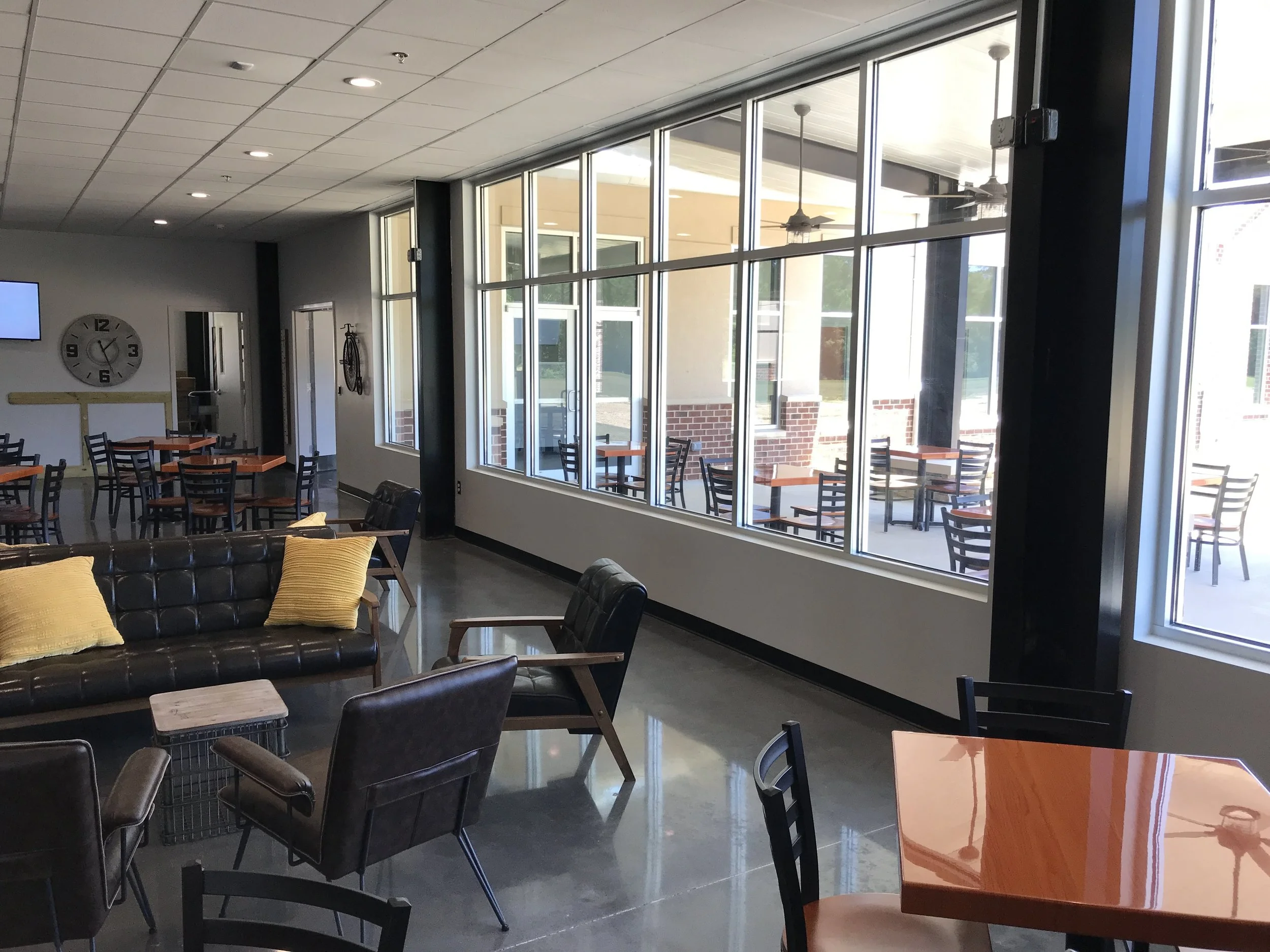 Main Seating Area, View to Outdoor Patio