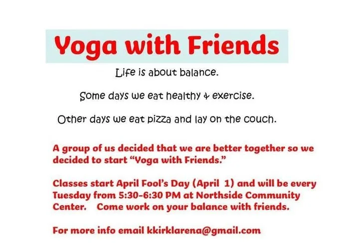 Slow down. Breathe deep. Stretch it out. π§‍βοΈ
See you tonight!