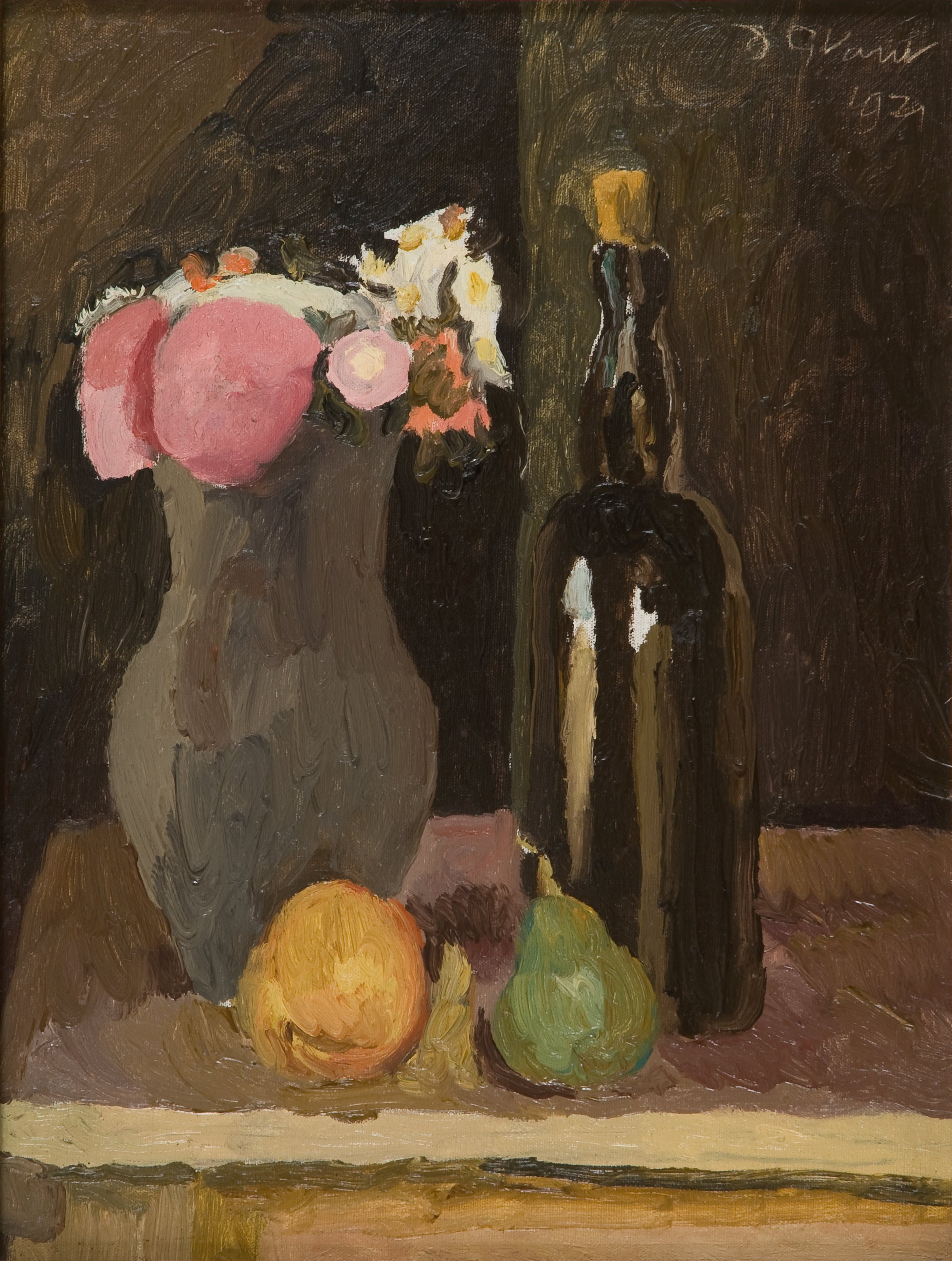 Grant. Still Life with Flowers, Bottle and Fruit.jpg