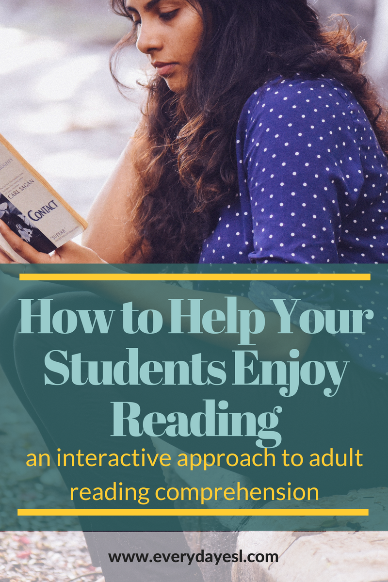 Esl reading activities for adults