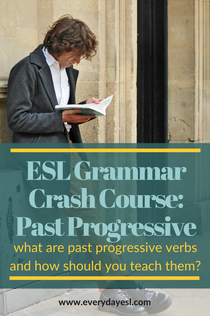 Basic English Grammar for the ESL Teacher: Past Progressive Verbs