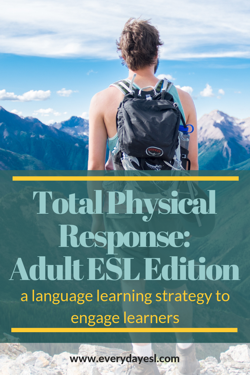 What is Total Physical Response? (and why should I use it in my adult classroom?)