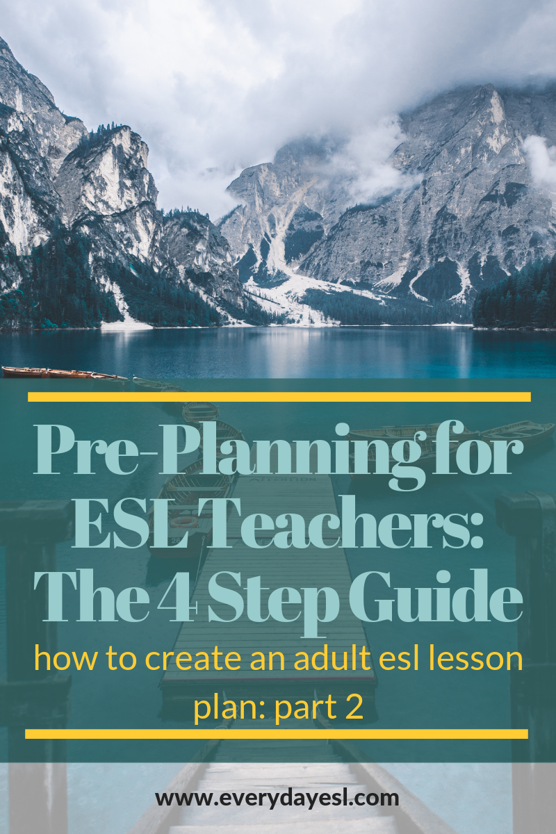 The 4 Step Guide to Creating a Seamless Lesson Plan: Part Two