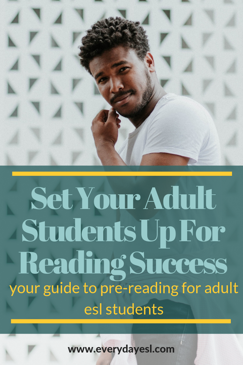 Setting Your Students Up For Success: Your Guide to Reading Prep for Adults