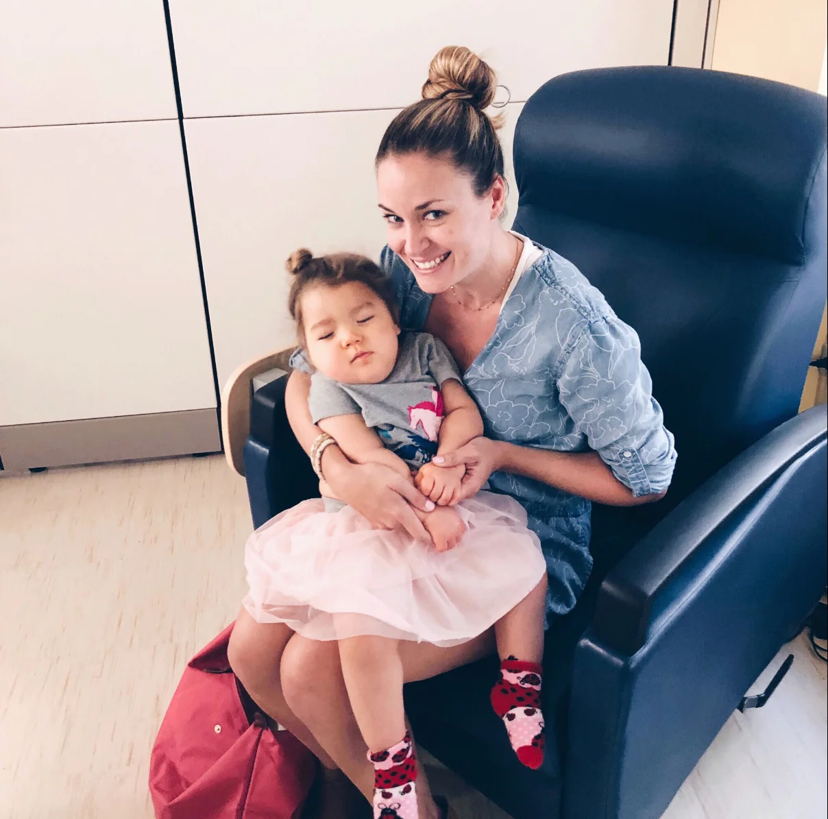 Hair twinning at IVIG therapy this week 9/11/18
