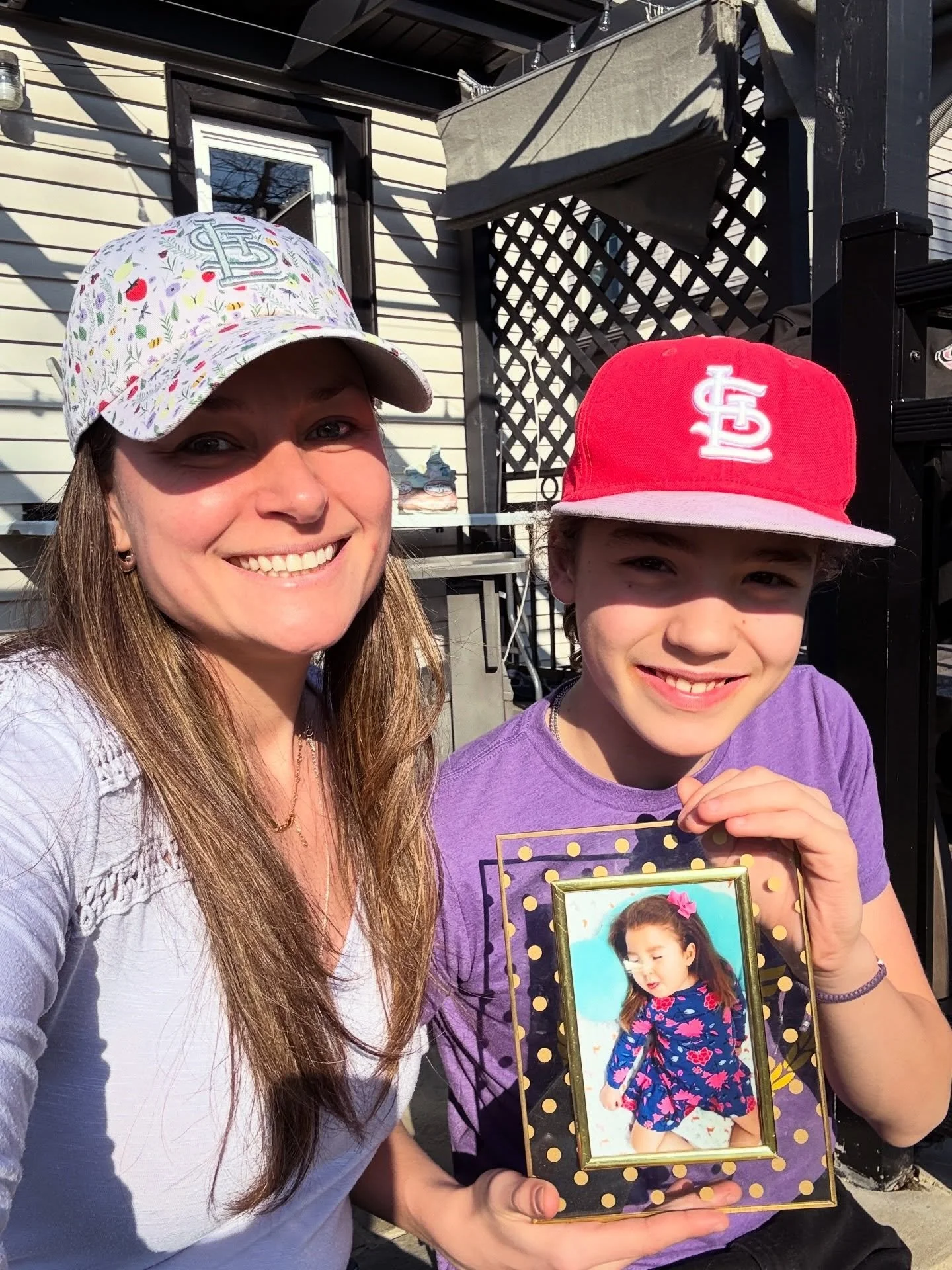 #PurpleDay AND MLB Opening Day?! Don&rsquo;t worry Jackson and I have it handled. 💜⚾️💜

&hellip;and yes my hat does have strawberries and ladybugs on it so, you know, the perfect hat has been found. 

#epilepsy #epilepsyawareness #cureepilepsy