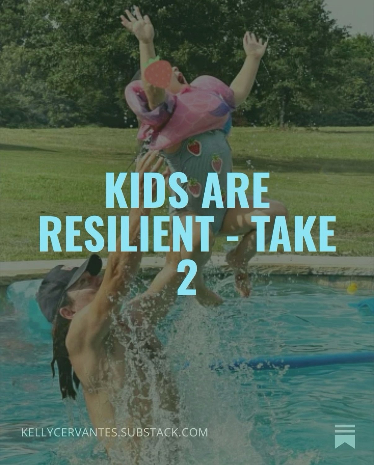 &ldquo;Kids are resilient&rdquo; is something I have been hearing again as we navigate Anessa&rsquo;s neurodivergence. It brought me back to this post from three years ago. I can report that my internal response hasn&rsquo;t changed and is akin to ho