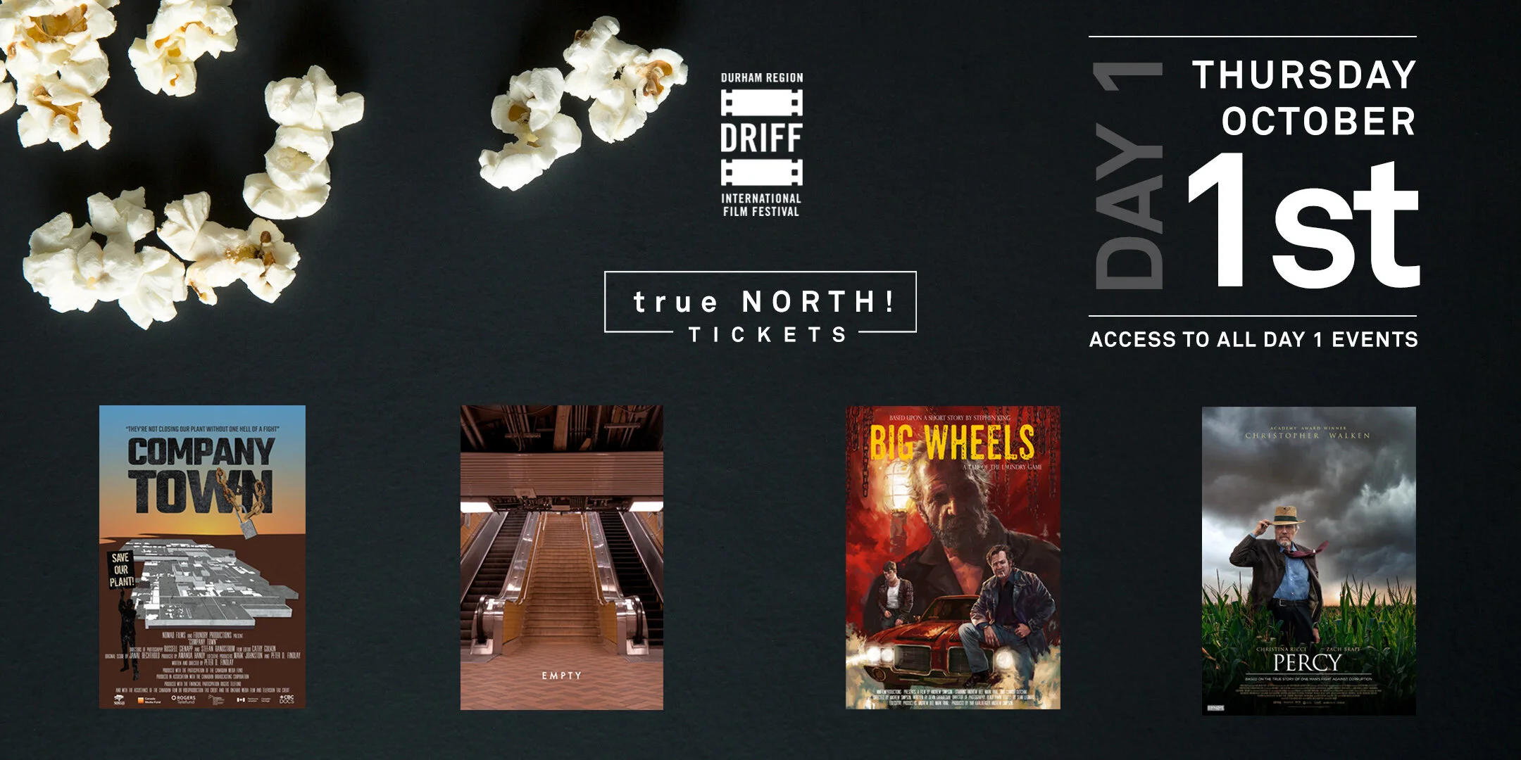 DRIFF DAY 1: true NORTH! Virtual Screenings