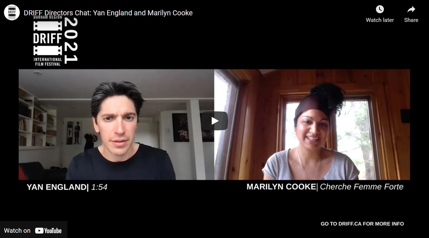 2021 DIRECTORS CHAT: Yan England & Marilyn Cooke