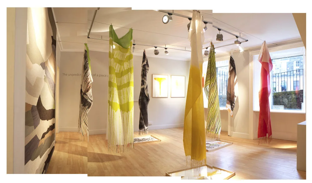 'The Unpredictable Life of a Piece Of Cloth' exhibition Scottish Gallery Edinburgh 2008