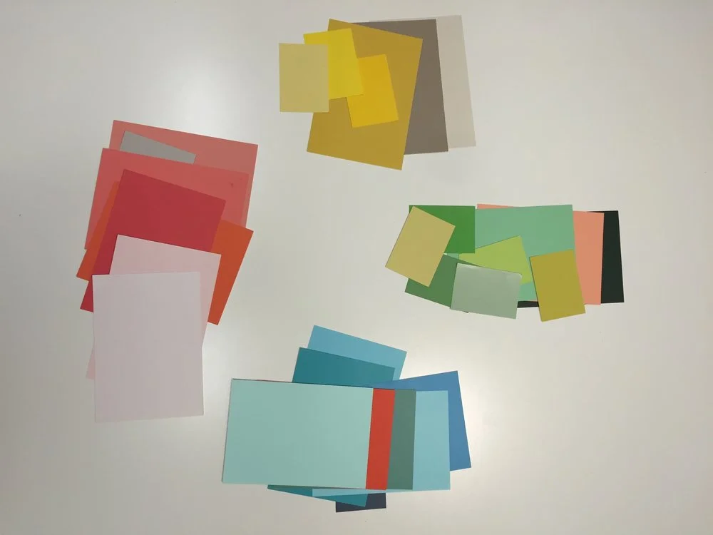 Colour work for BDP architects for 3T's Hospital Brighton.