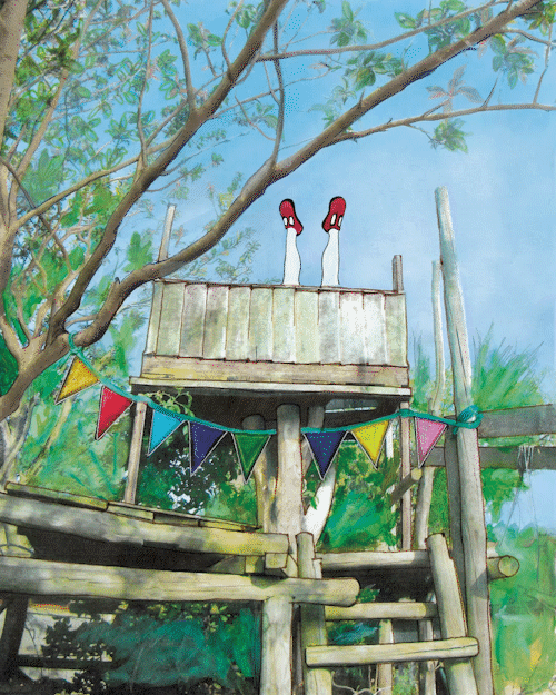 Red Shoes - Treehouse .gif