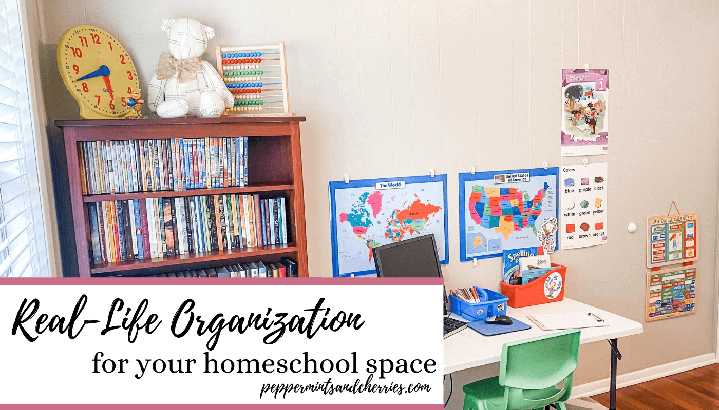Real-Life Organization for Your Homeschool Space — Kristin's