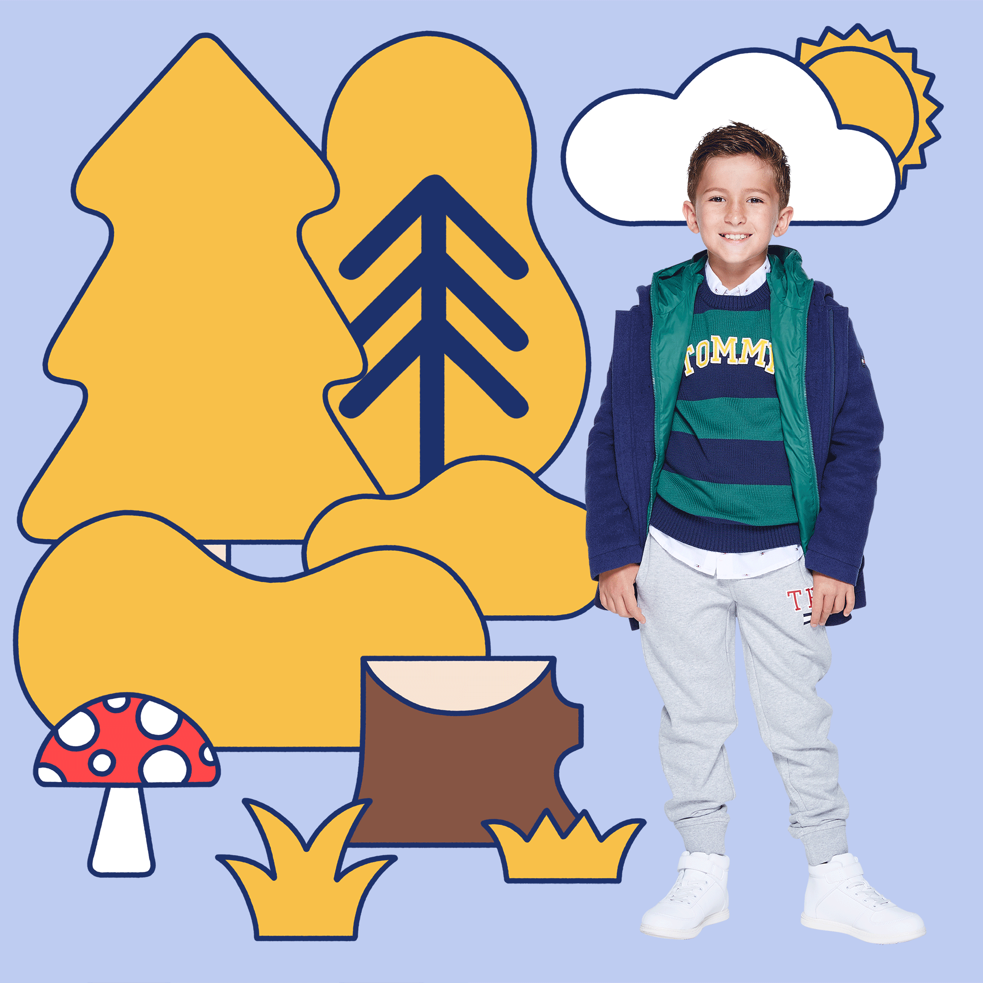 Andrew Joyce For Tommy Hilfiger Kids 18 Aw Digital Catalogue The Bee S Knees