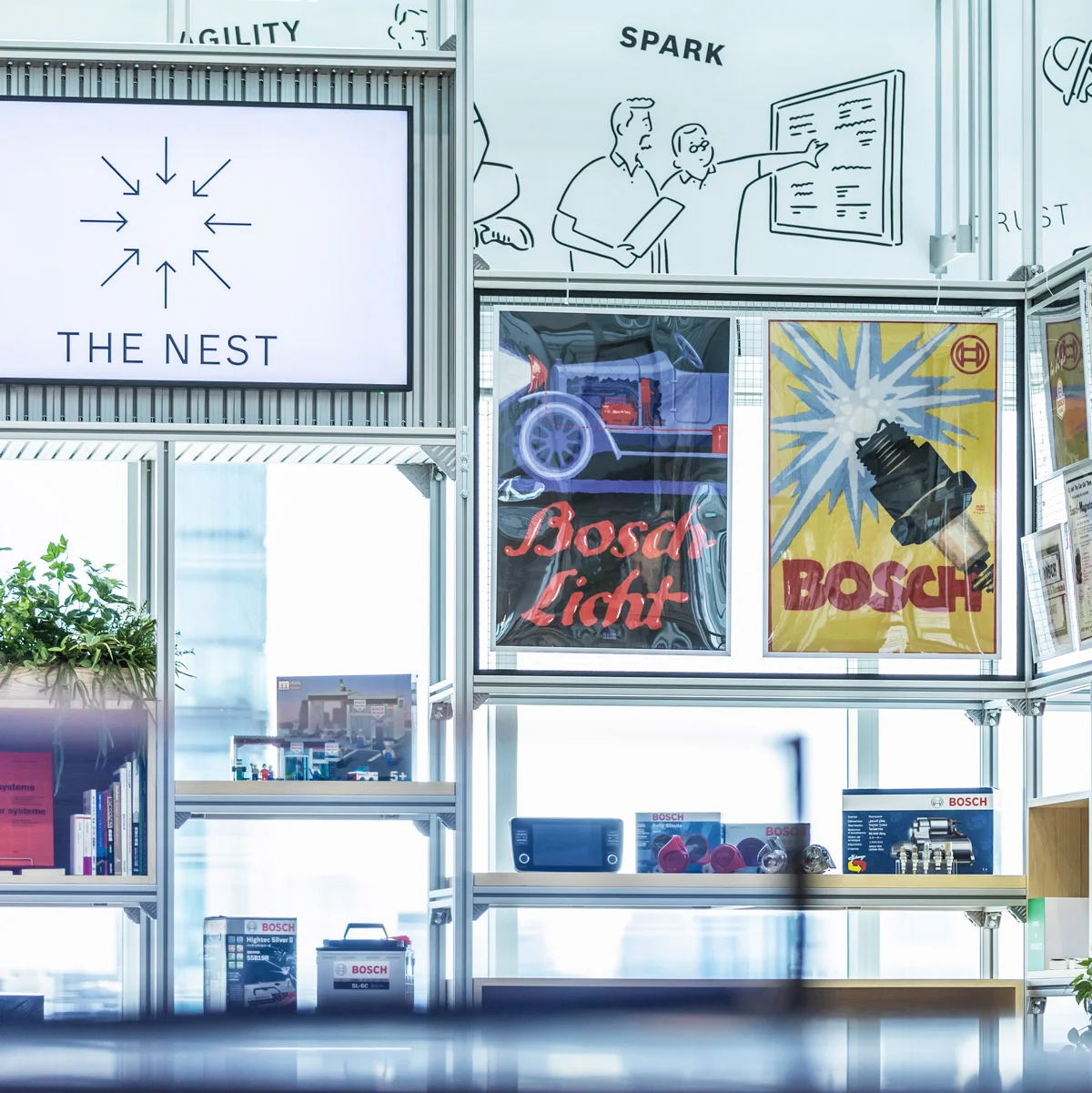 3 artists for BOSCH Inc. Community Space