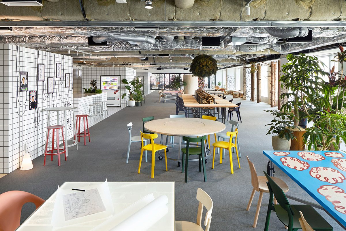Stefan Marx worked on new office art for the Nomura.