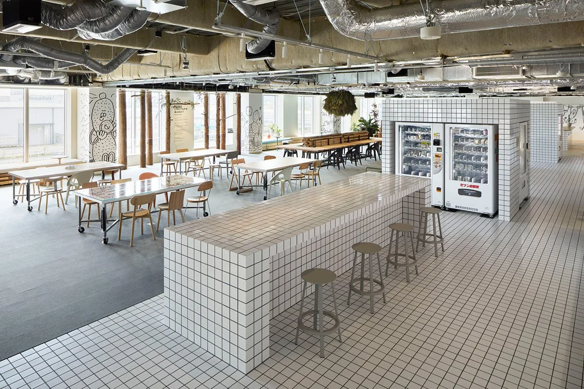 Stefan Marx worked on new office art for the Nomura.