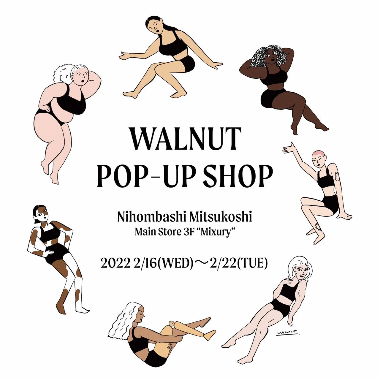 WALNUT 日本橋三越 POP UP EVENT — The Bee's Knees