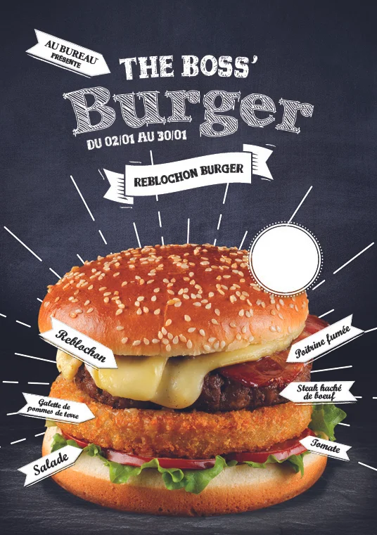 Au Bureau - Boss Burger 