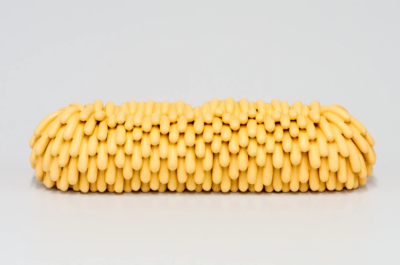Peach Loaf, 2015 Ceramic 30 x 7 x 10 cm