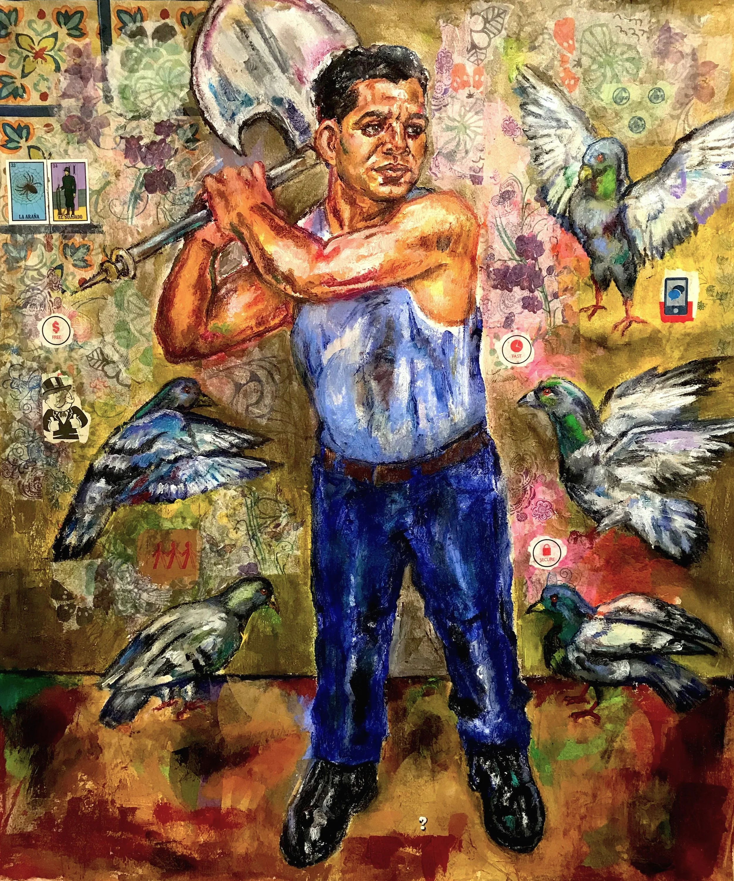 " Rachid as Parashurama / El Soldado", 2018
