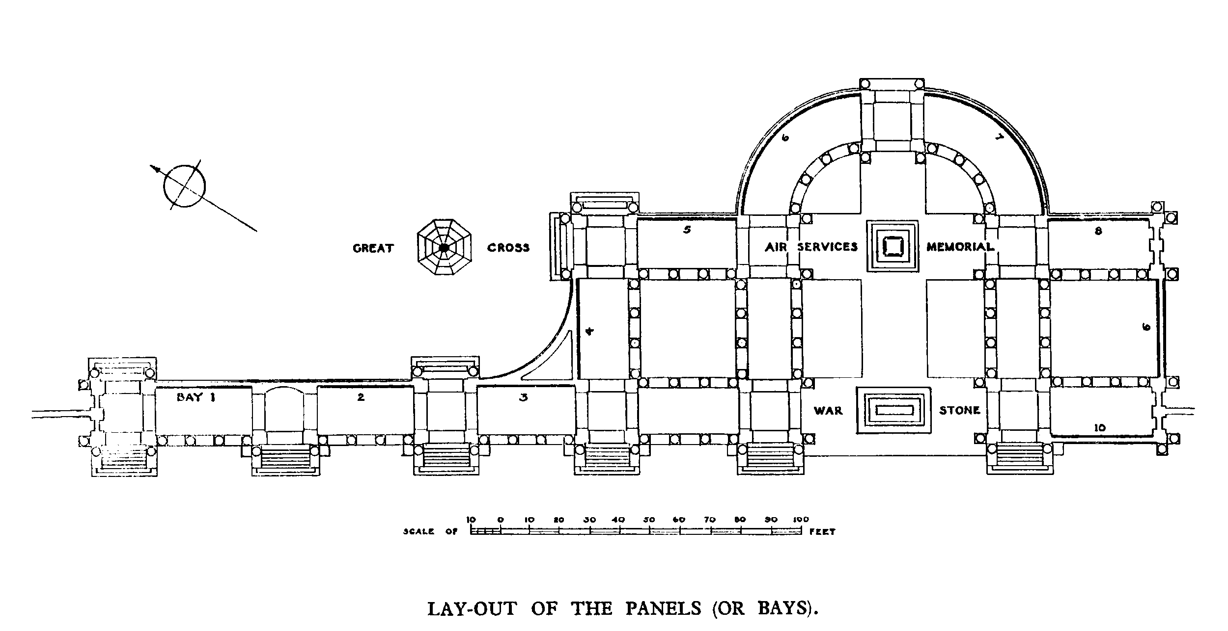 The Arras Memorial - Michael's name is recorded on Bay 6