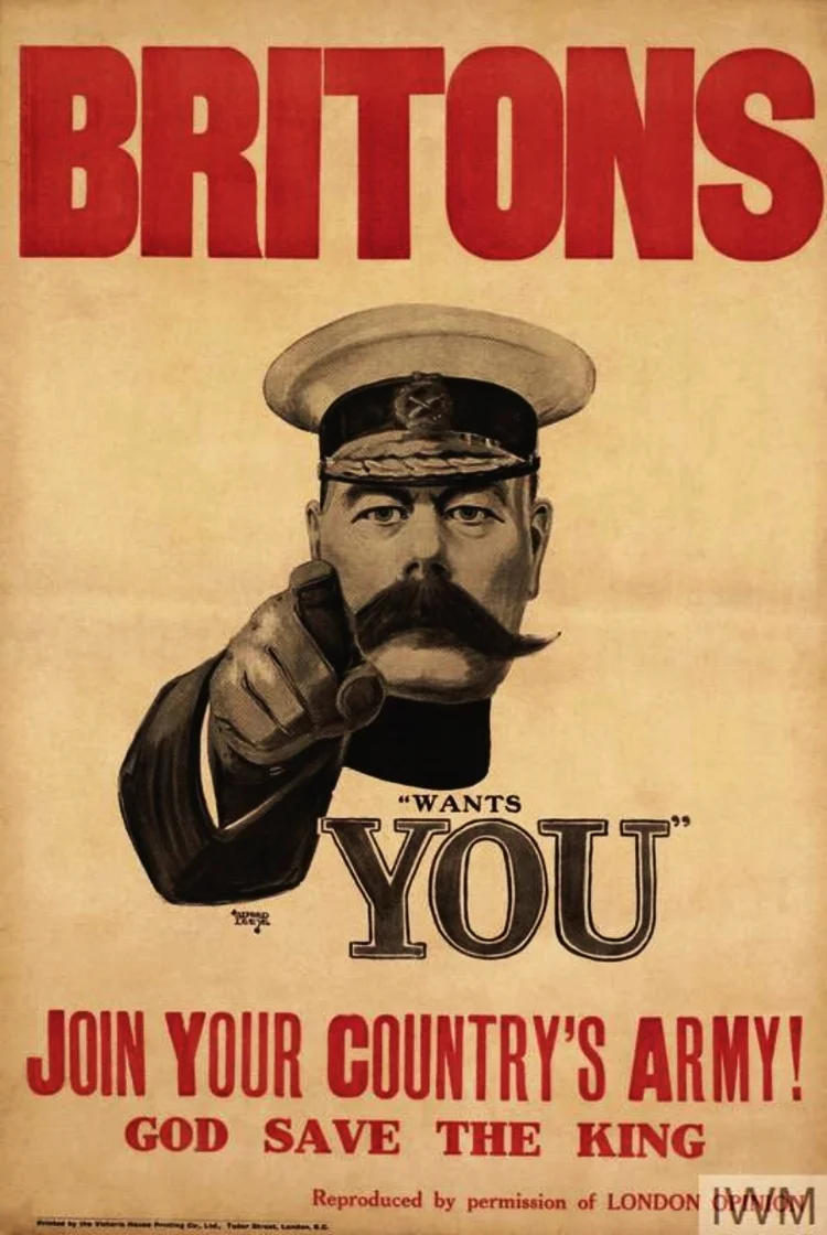 Lord Kitchener recruiting poster