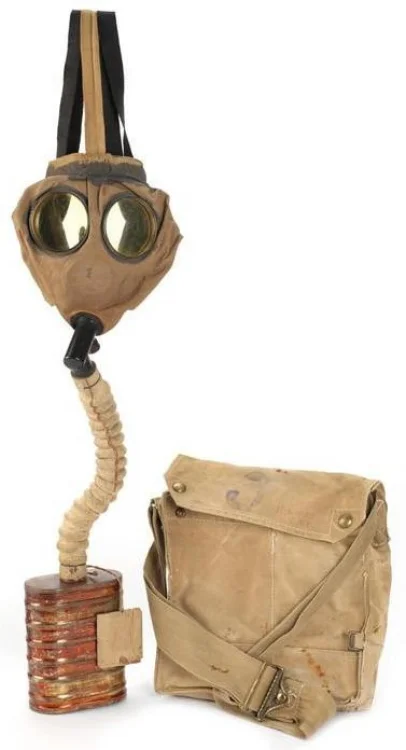 Small box respirator and haversack