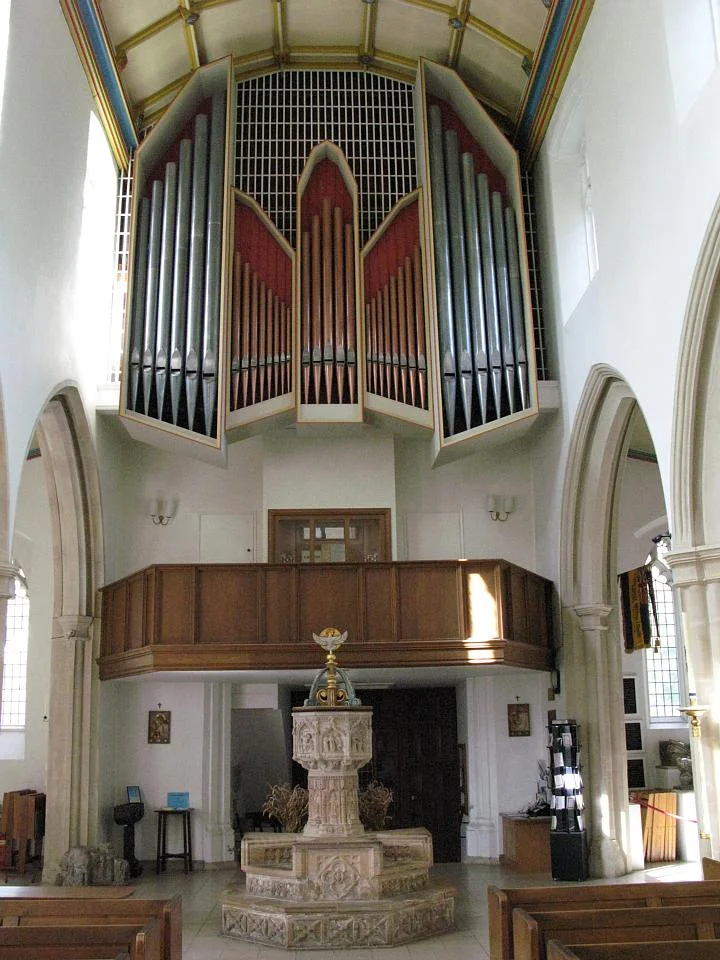 The interior of Christ Church, Blakenall Heath