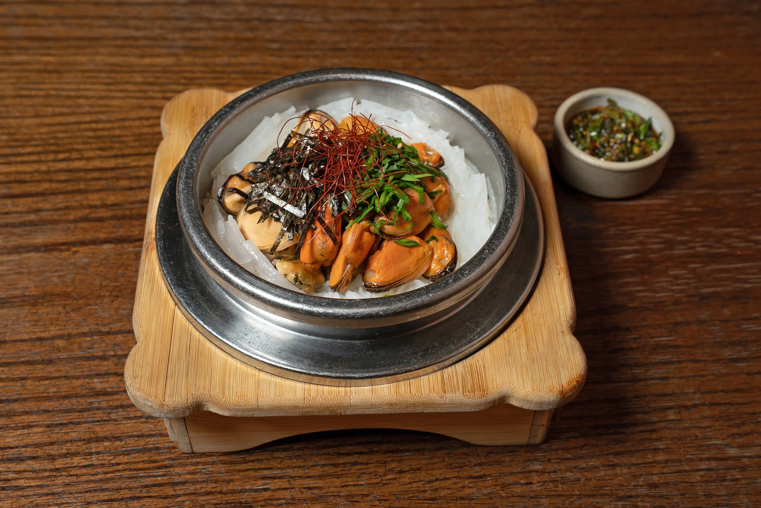 Mussel Radish Rice $15.99