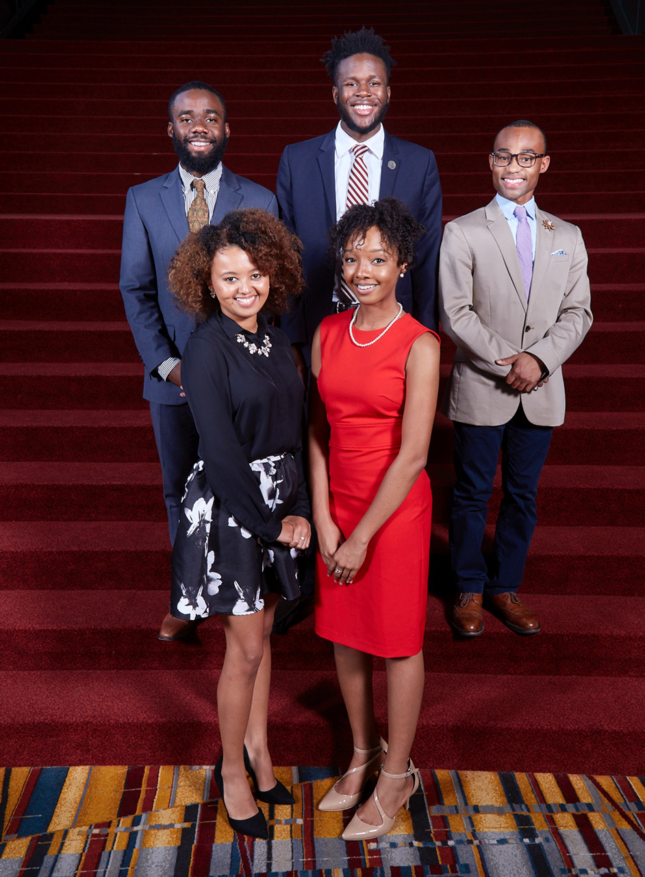 UNCF/Mellon Mays fellows at LANS 2017