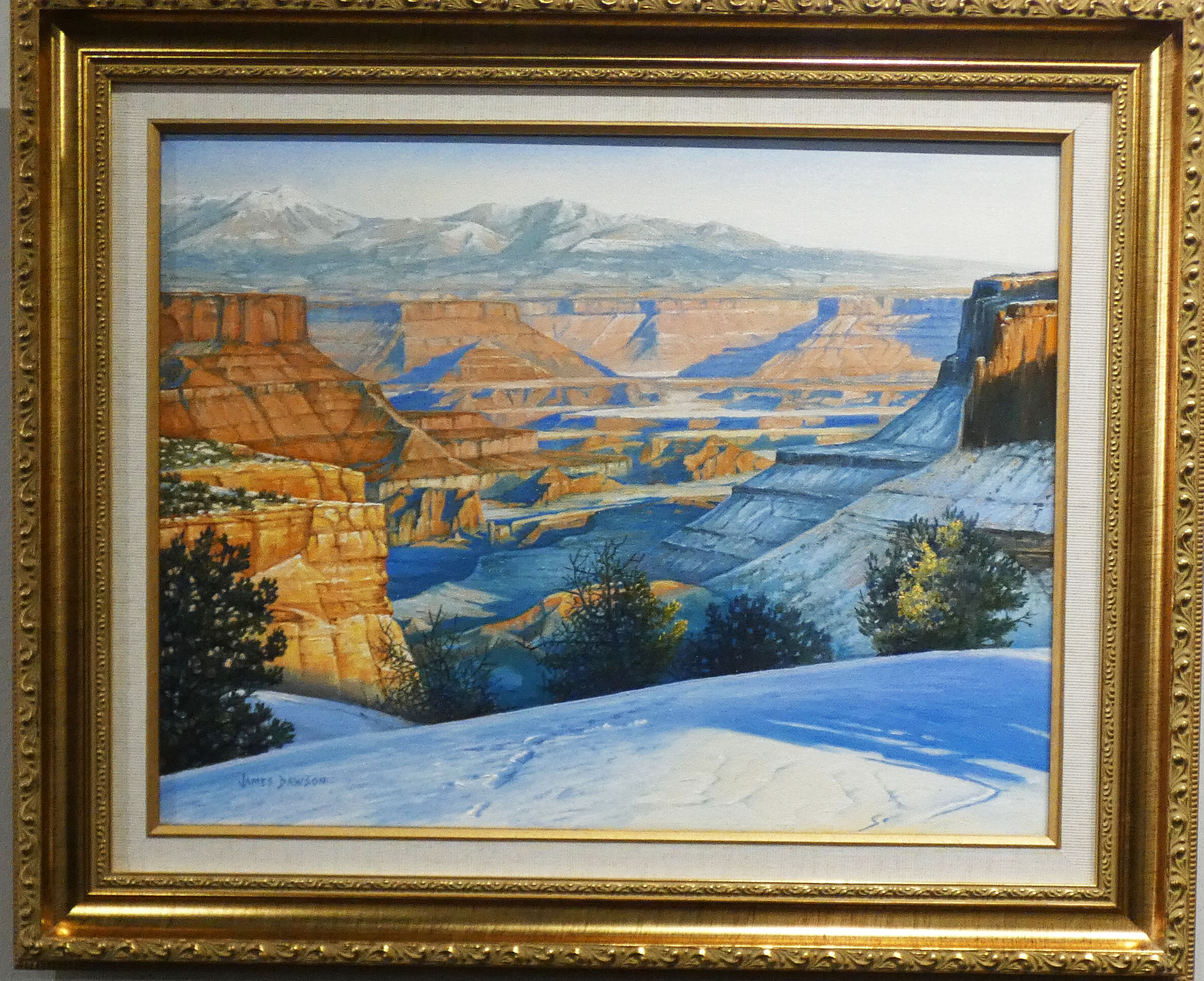 1st Place: Canyon Lands After Noon - James Dawson