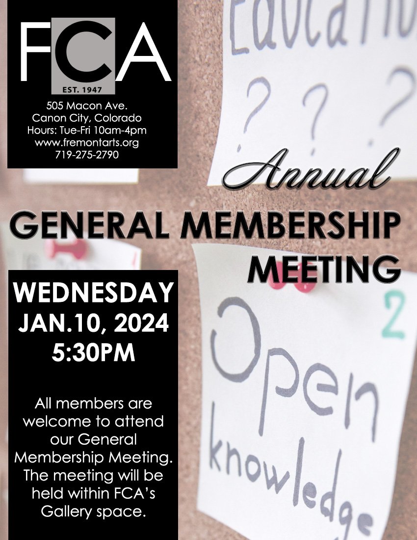 General Membership Meeting