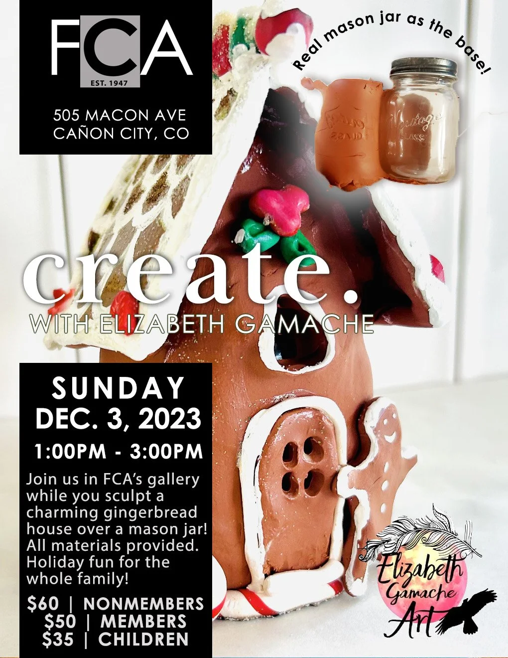 Gingerbread Clay Class