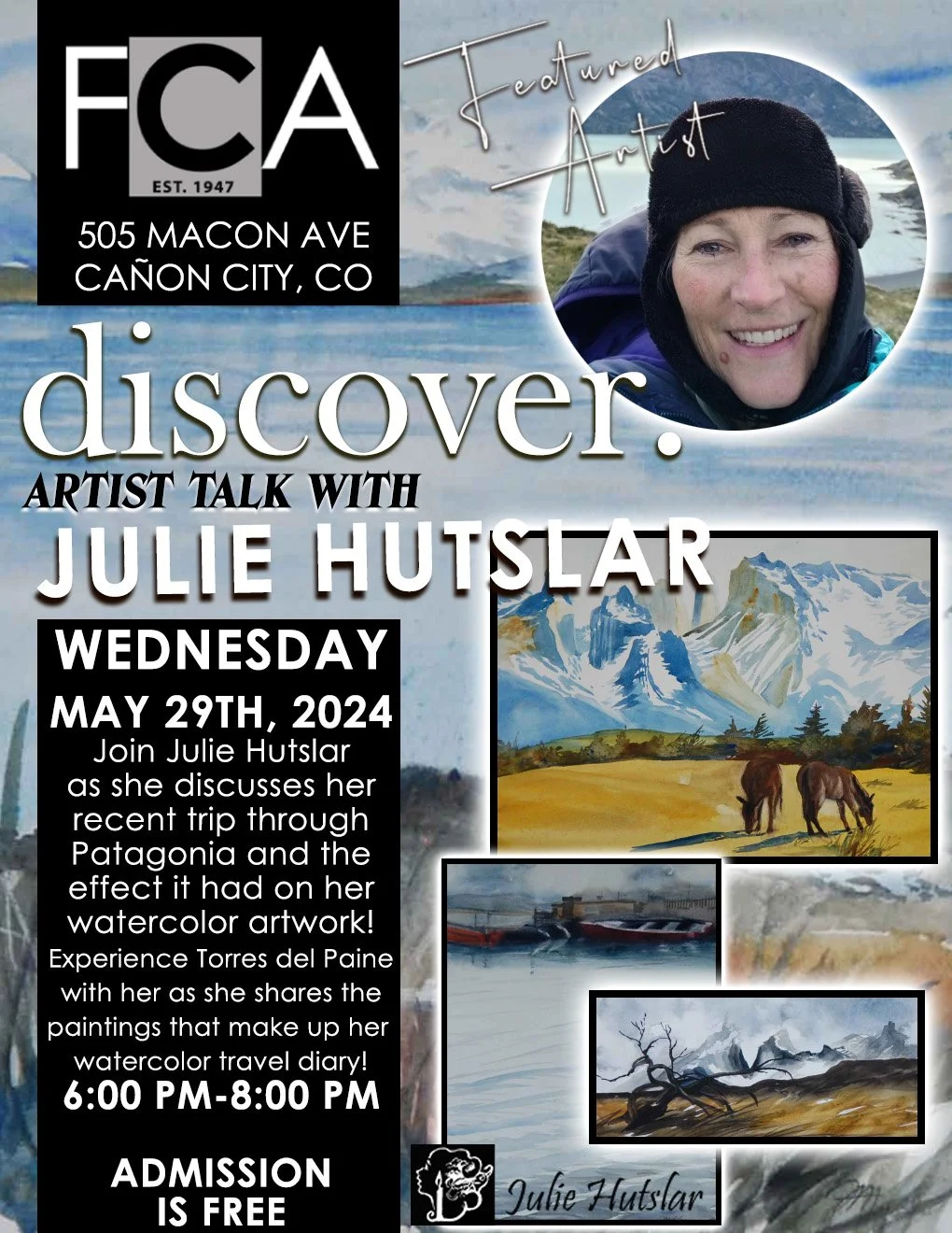 Artist Talk with Julie Hutslar