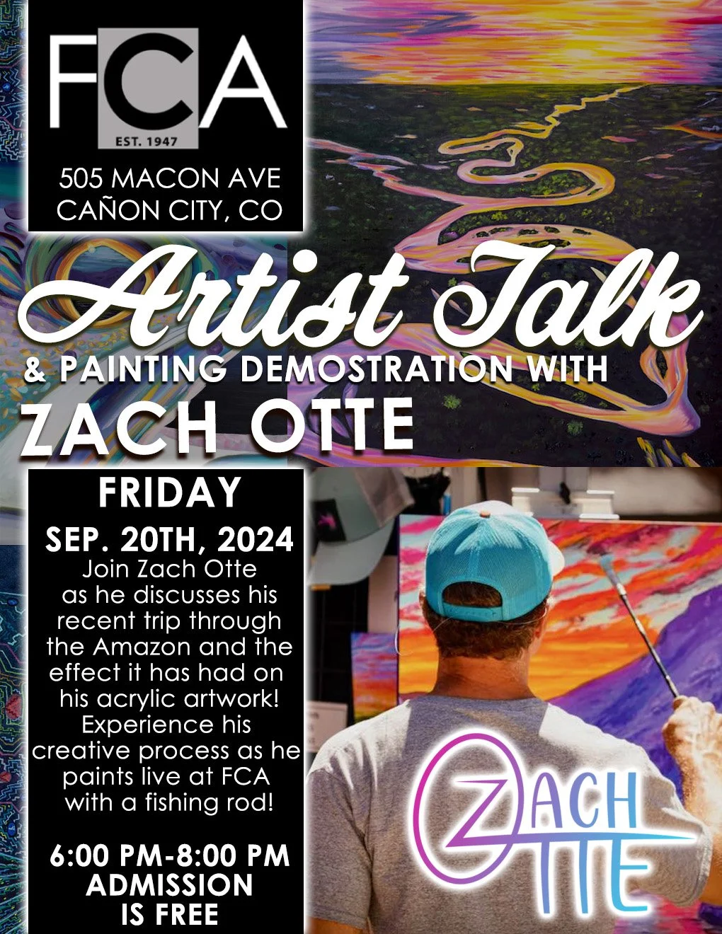 Artist Talk and Demo with Zach Otte