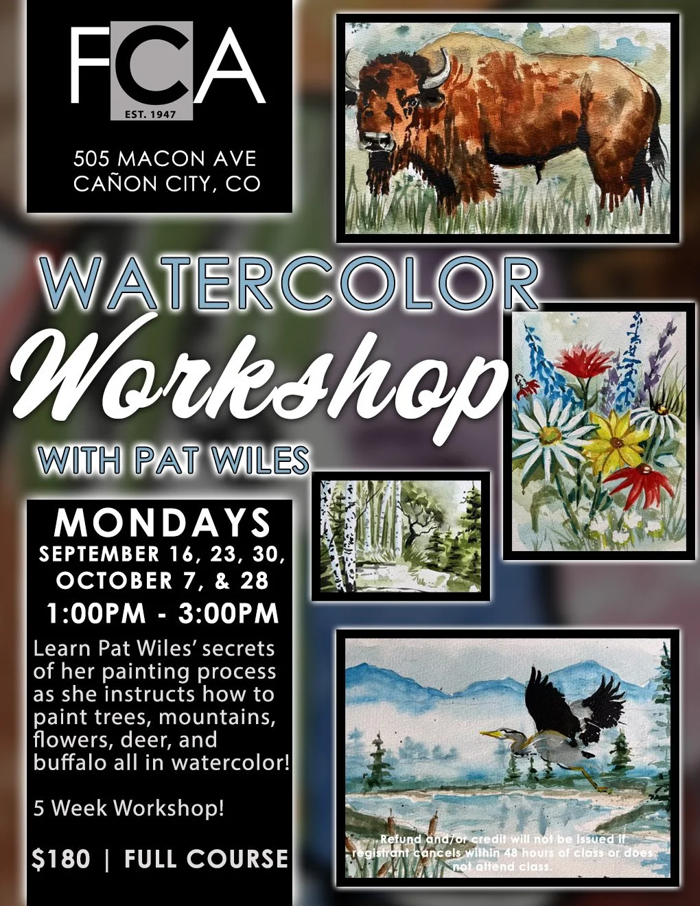 Pat Wiles Watercolor Course