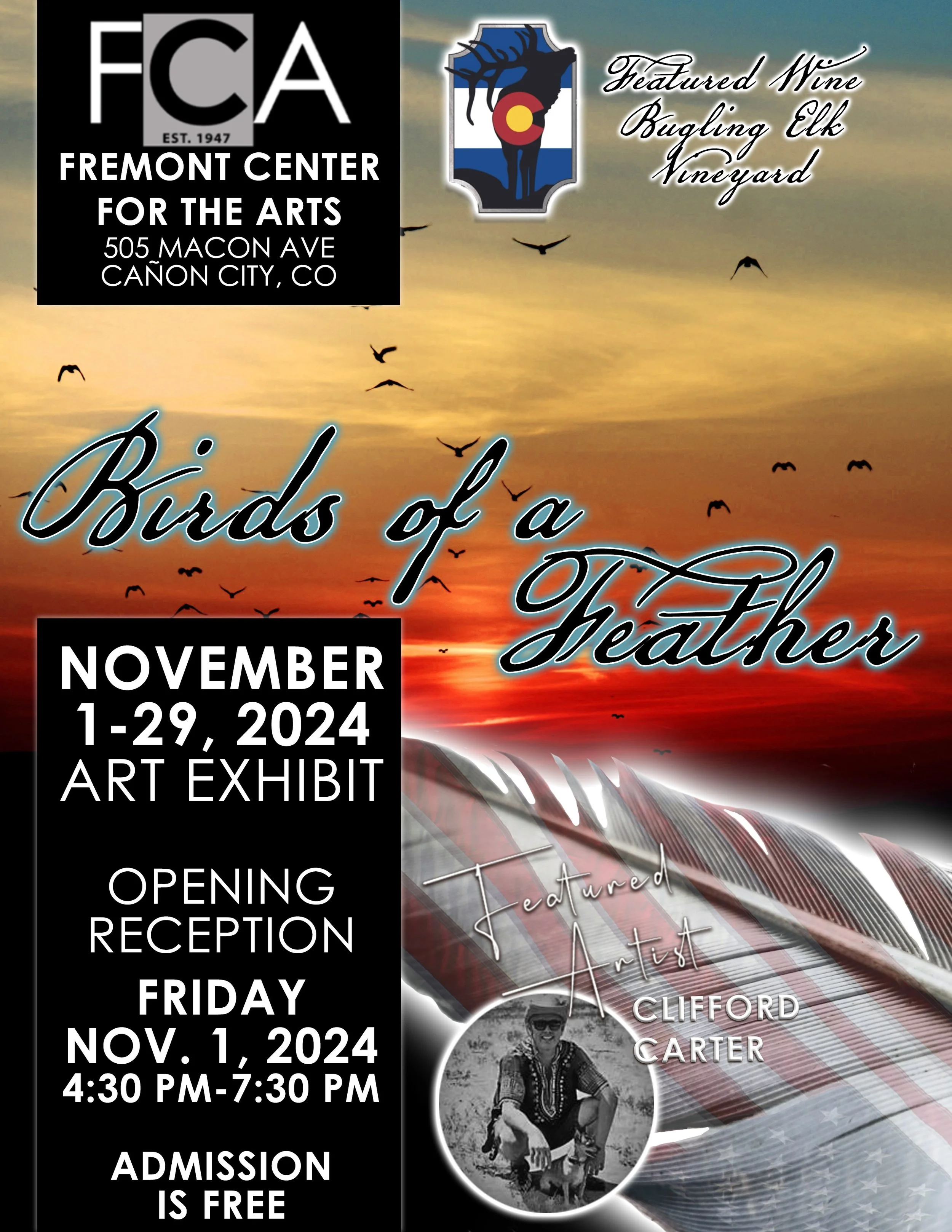 "Birds of a Feather" Art Exhibit Opening Reception