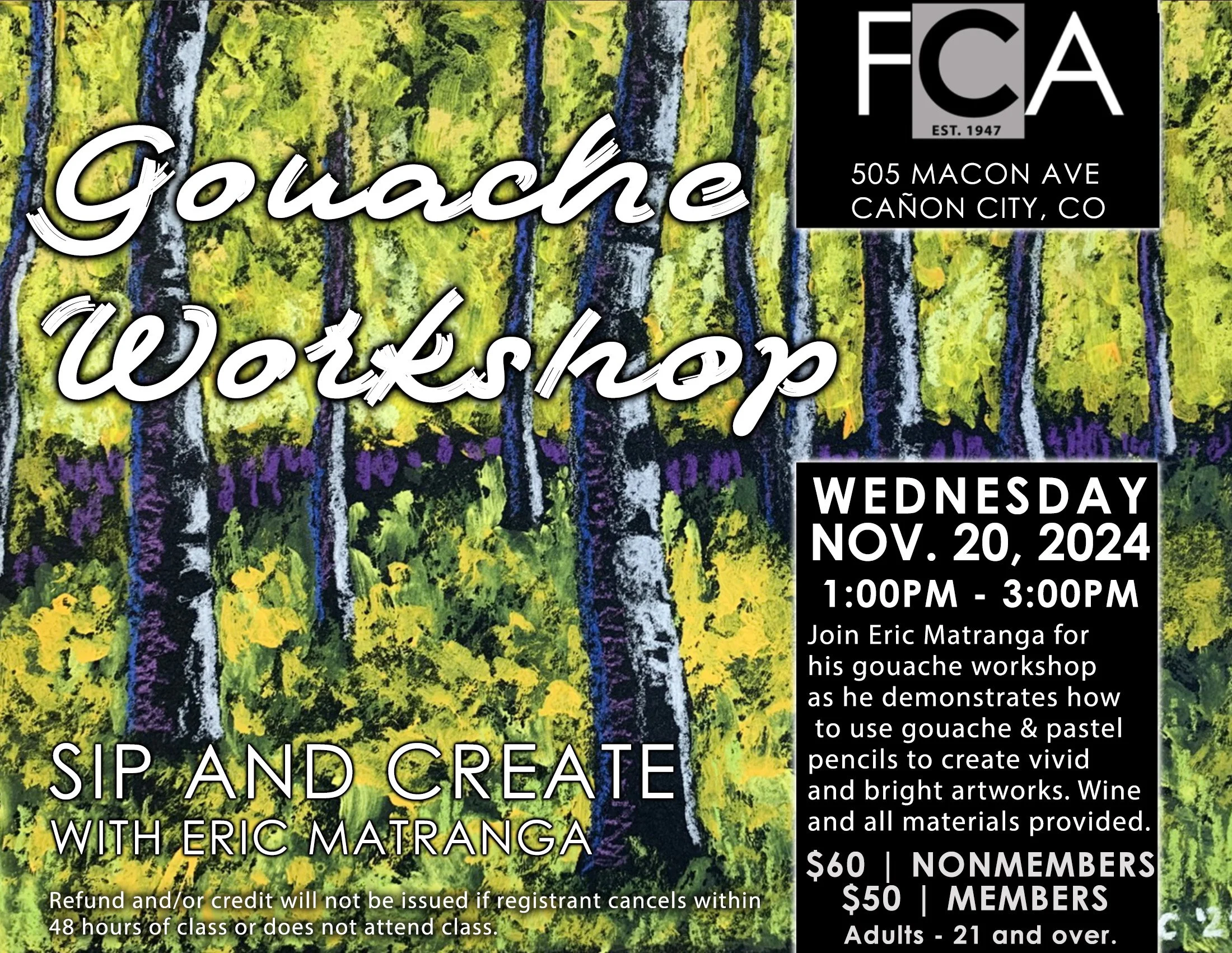 Gouache &amp; Pastel Pencil Workshop