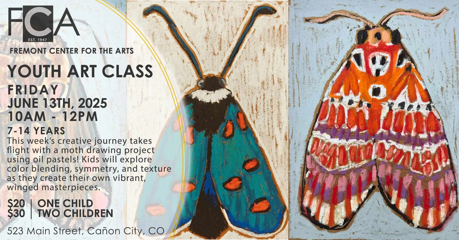 Summer Art Adventures – Friday, June 13th