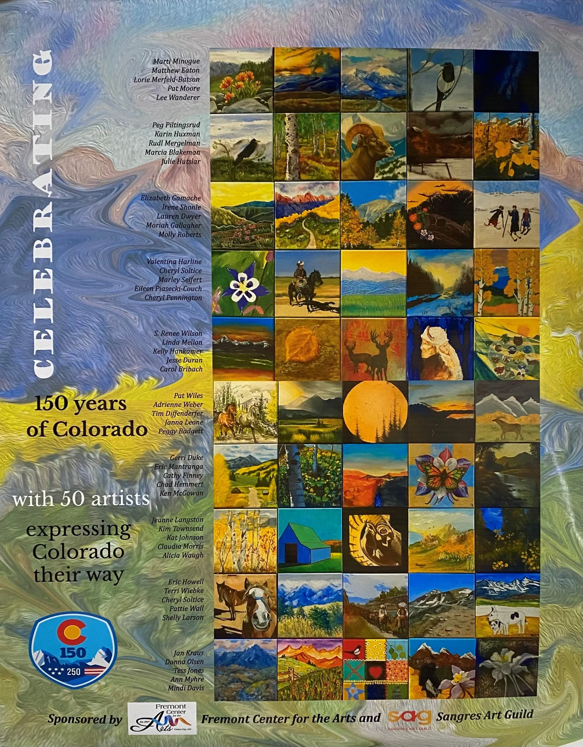 Colorado 150 / America 250 Artists 'Quilt' Project Unveiling April 25th