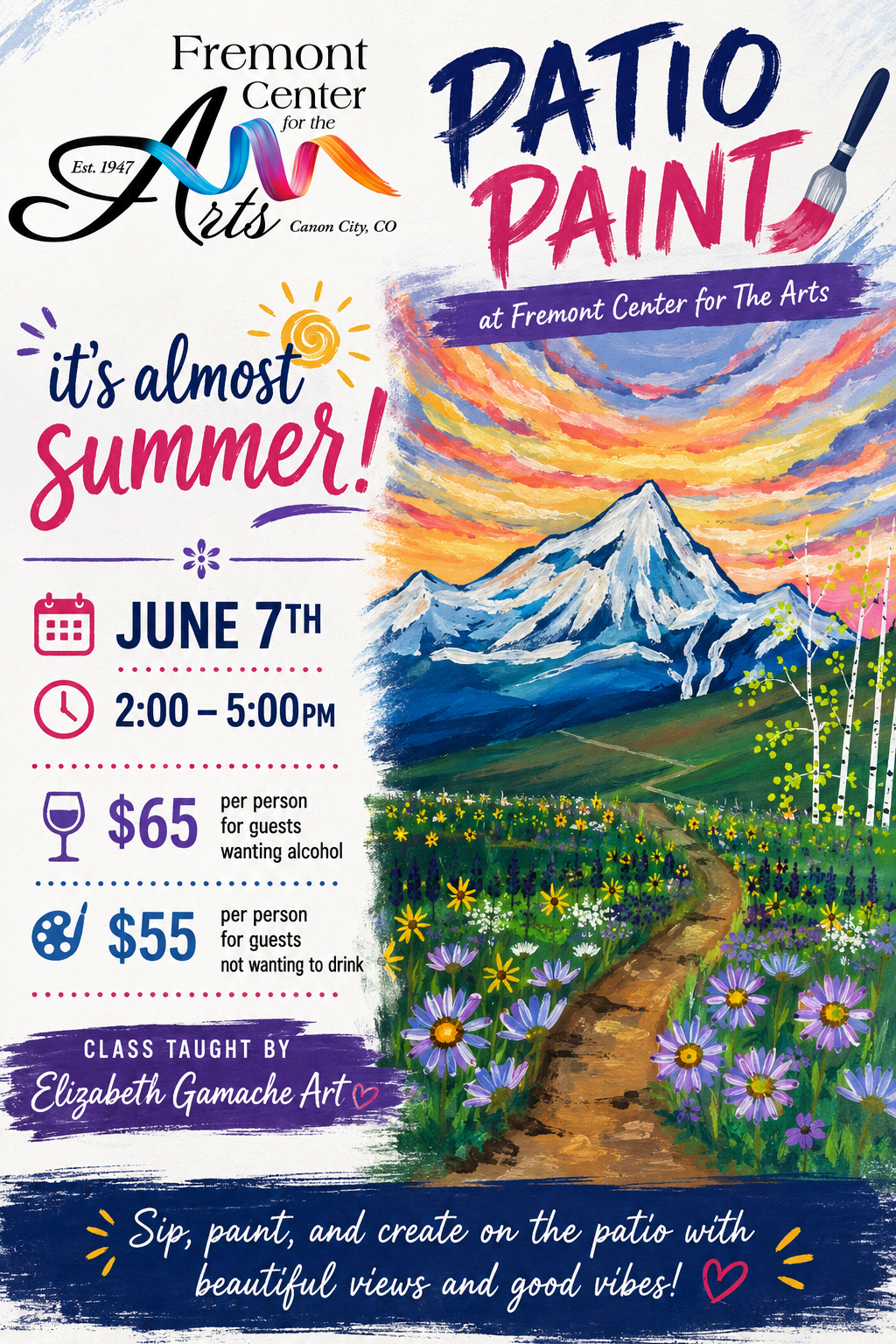 Sip &amp; Paint Elizabeth Gamache