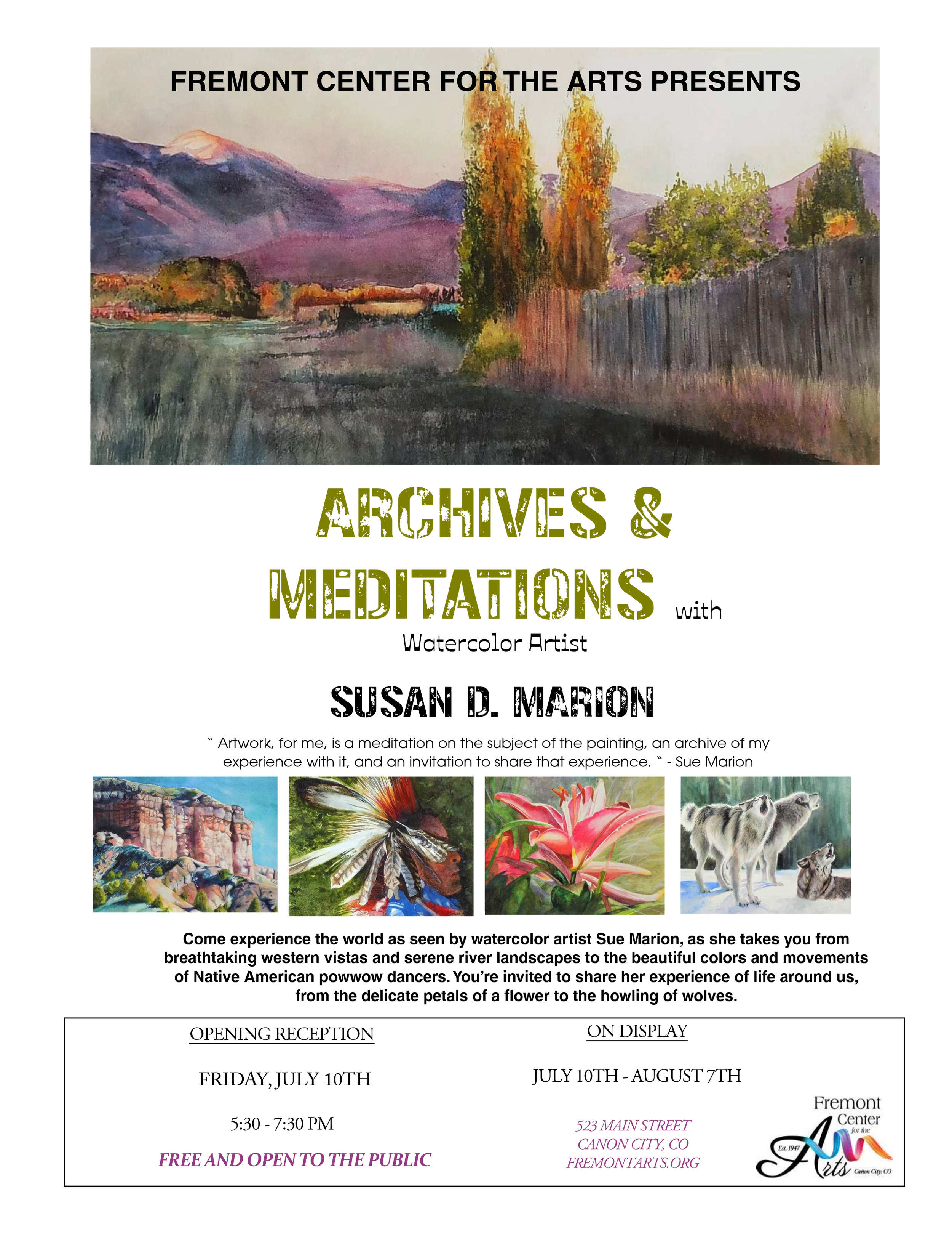 Spotlight Artist: Susan D. Marion