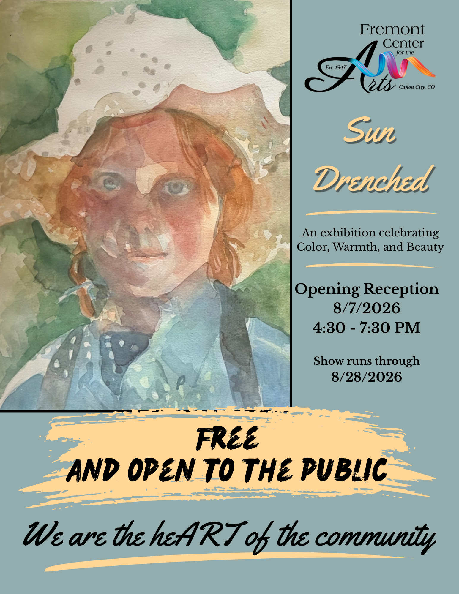 Sun Drenched Opening Reception